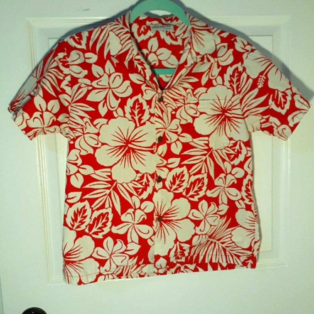 Tropical Button Up